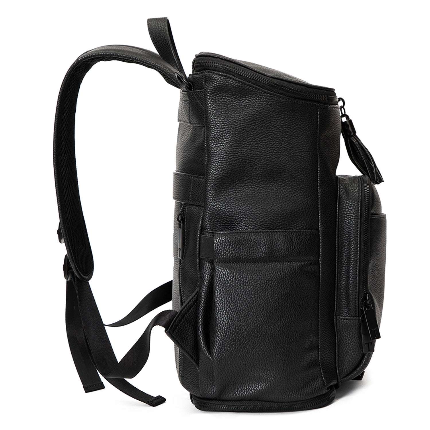 The Nappy Backpack in Black / Black