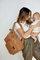 The Baby Bag Backpack- By Tottie (Tan)