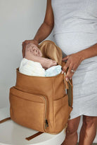 The Baby Bag Backpack- By Tottie (Tan)