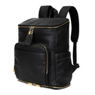The Nappy Backpack in Black / Gold