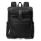 The Nappy Backpack in Black / Silver