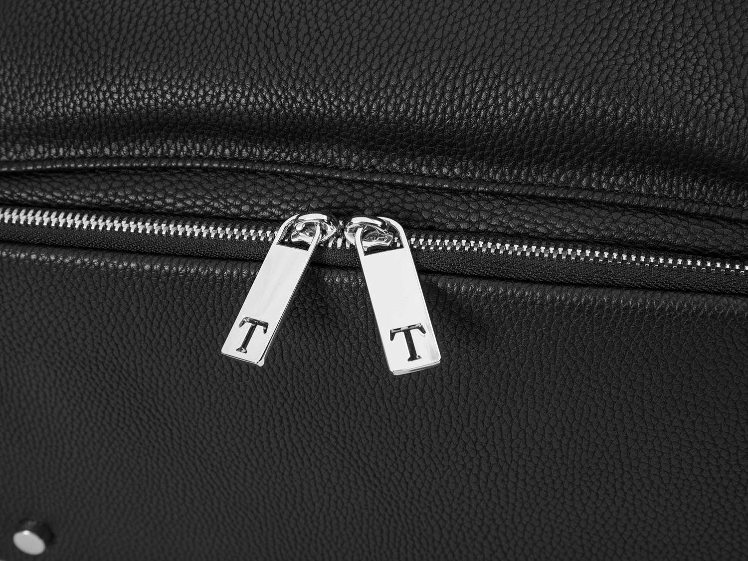 The Nappy Backpack in Black / Silver