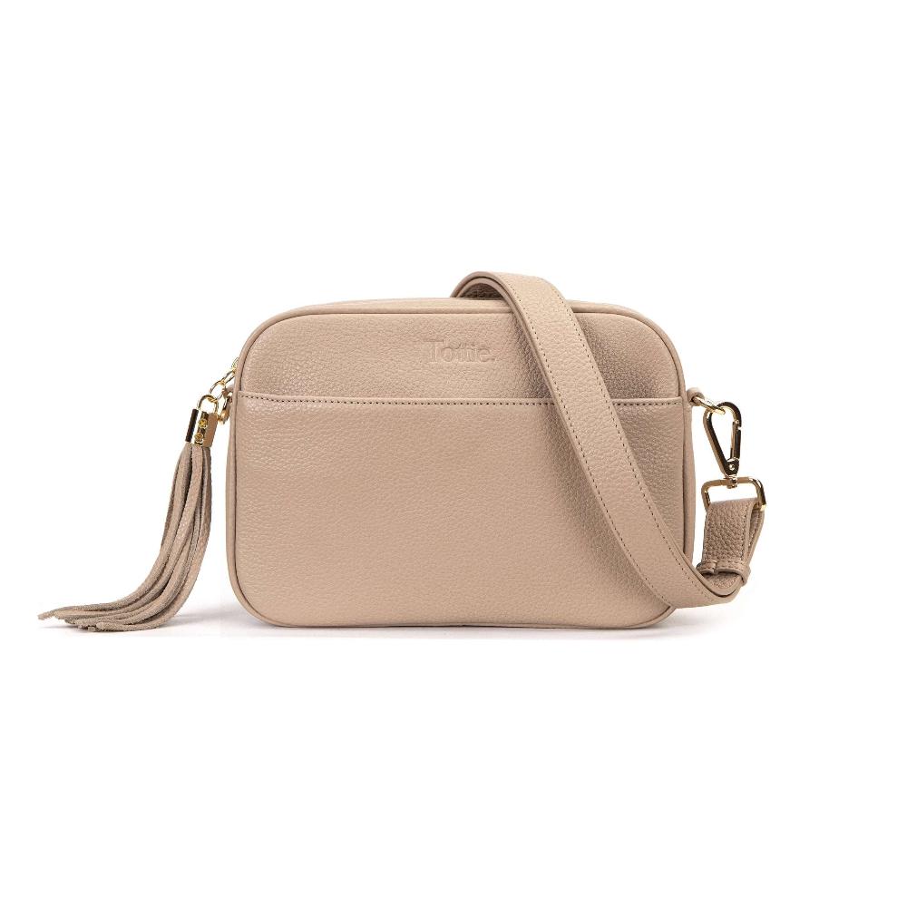 Bestie Crossbody Bag in Stone Crossbody Bag for Women Tottie