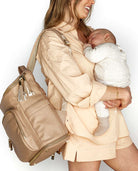 The Baby Bag Backpack- By Tottie (Stone)