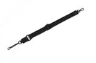 a bum bag strap in black with black hardware